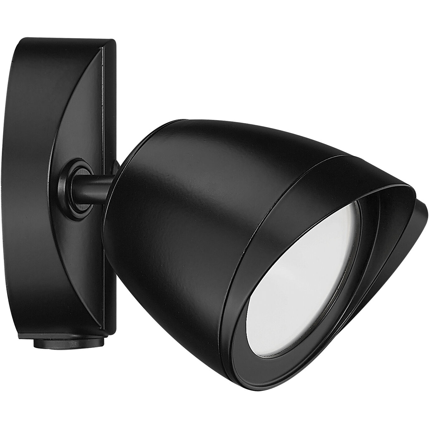 Twin Head Basic LED 9.3 inch Powder Coated Black Outdoor Security Flood Light